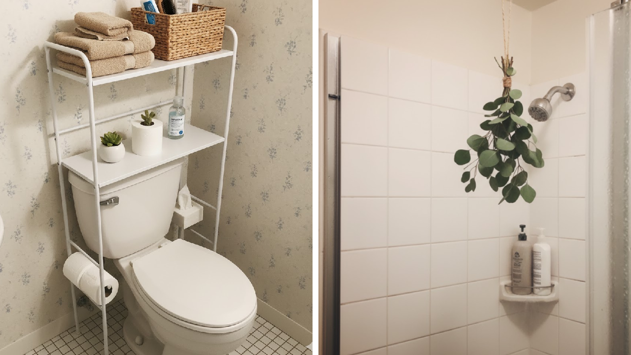 Image showcasing 30 Apartment Bathroom Decor Ideas - Addicted To Organization