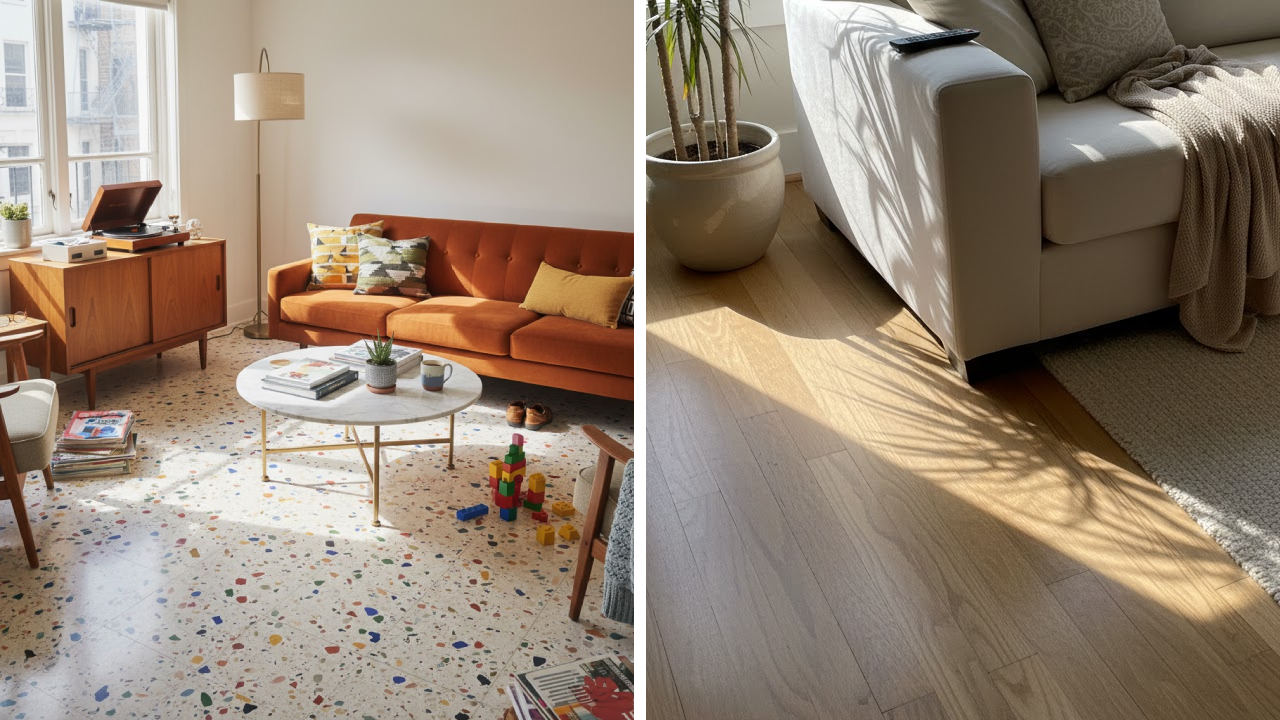 25 Gorgeous Living Room Flooring Ideas - Addicted To Organization