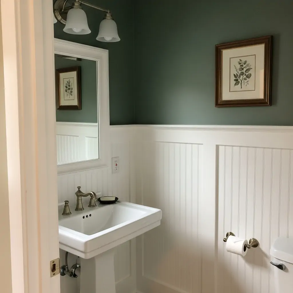 Tall 5-Foot Board - 29 Easy Ideas for Beautiful Bathroom Beadboard