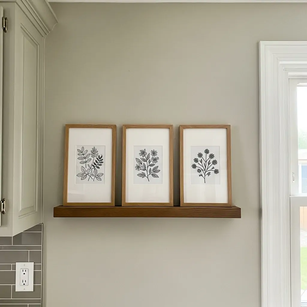 Framed Tea Towels - Bathroom Picture Ideas Wall Art