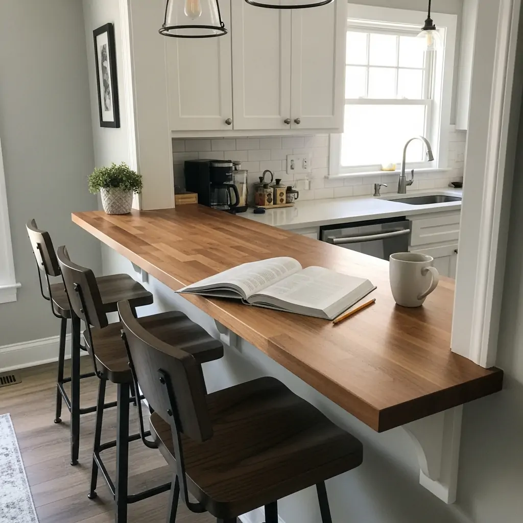 Make It A Bar - 30 Genius Kitchen Pass Through Ideas