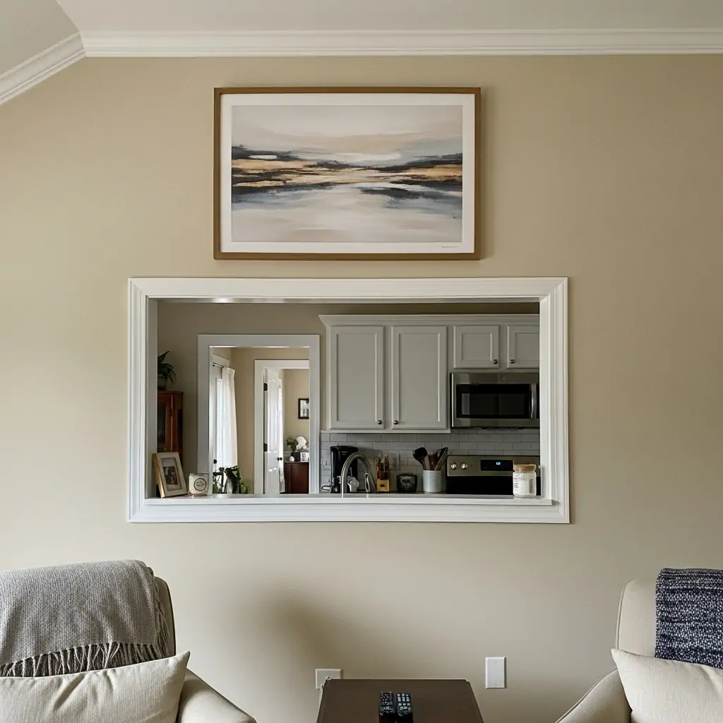 Display Art - 30 Genius Kitchen Pass Through Ideas