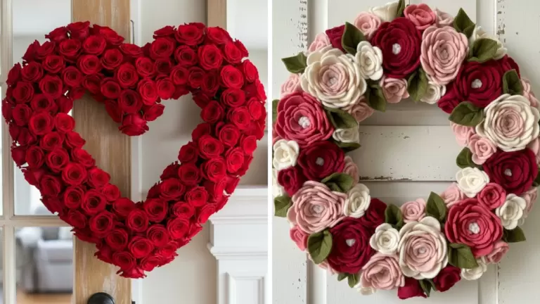 30 Beautiful Valentine Wreath Ideas