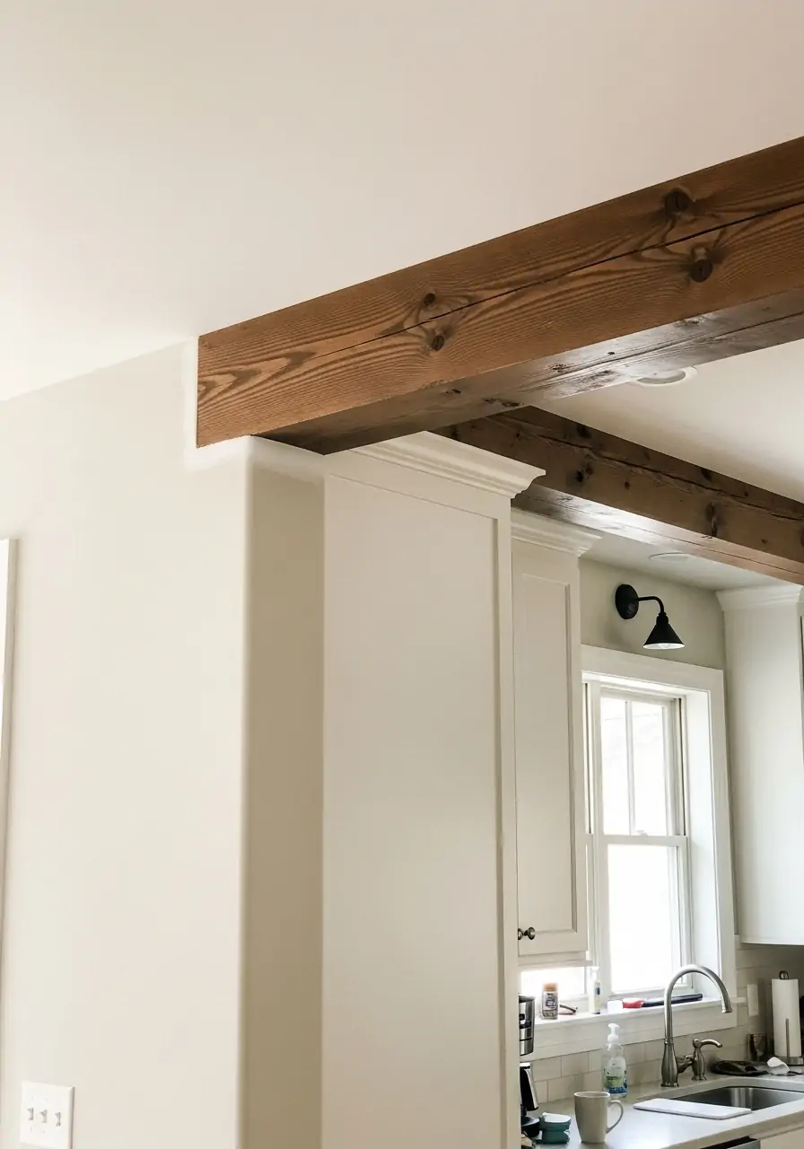 Ceiling-Height Wall Detail - 40 Load Bearing Wall Ideas for Kitchens