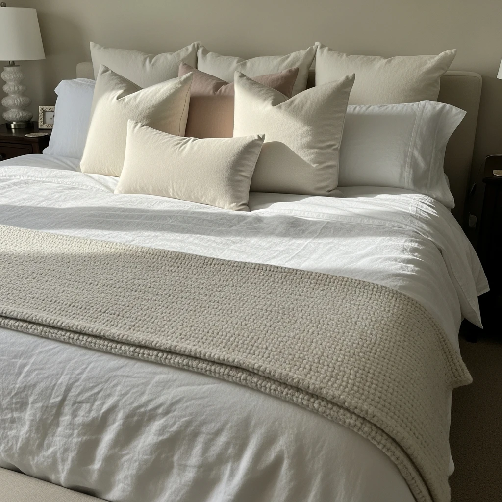 Make Bed The Focal Point - 40 Budget-Friendly Valentine's Day Room Set Up Ideas