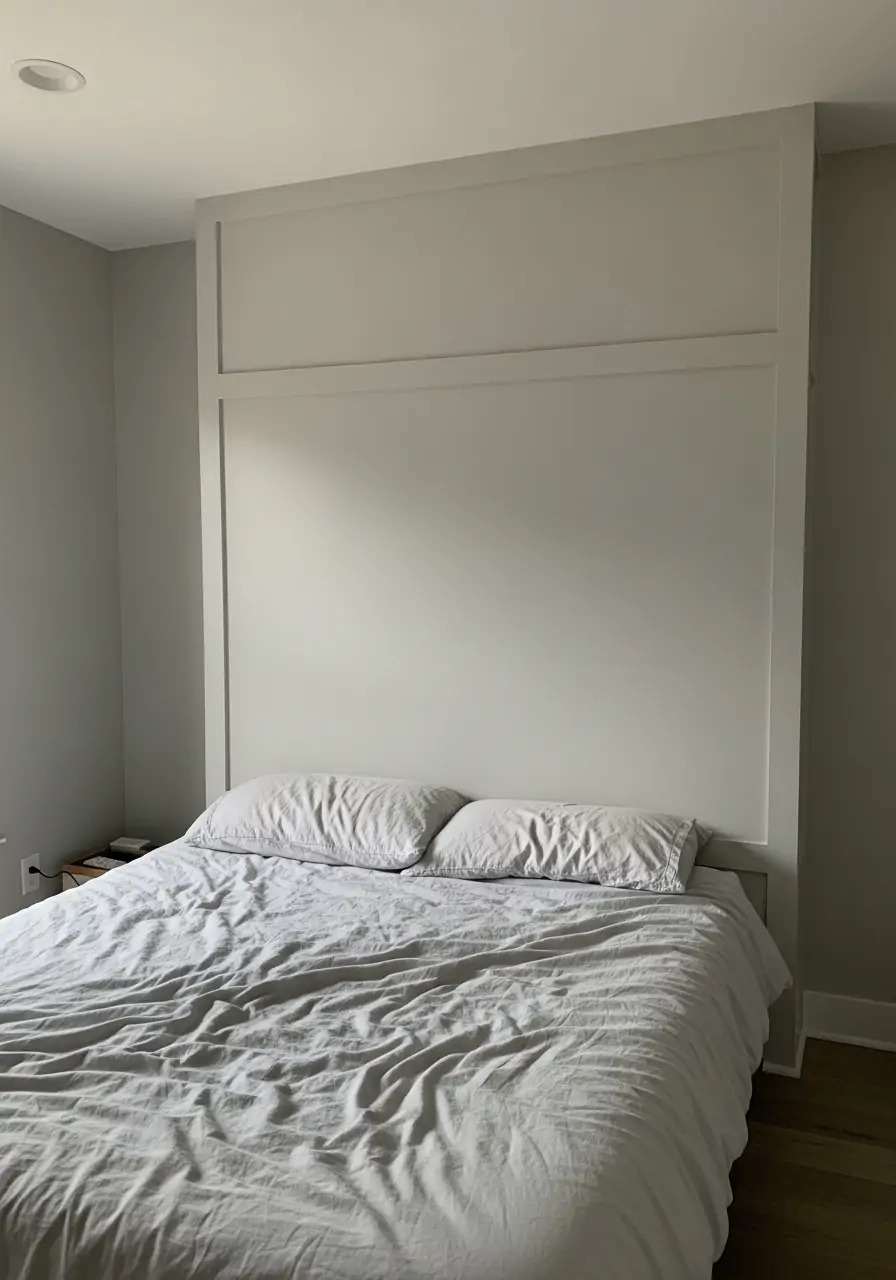 Minimalist Flat-Panel Look - 50 Bedroom Wainscoting Ideas