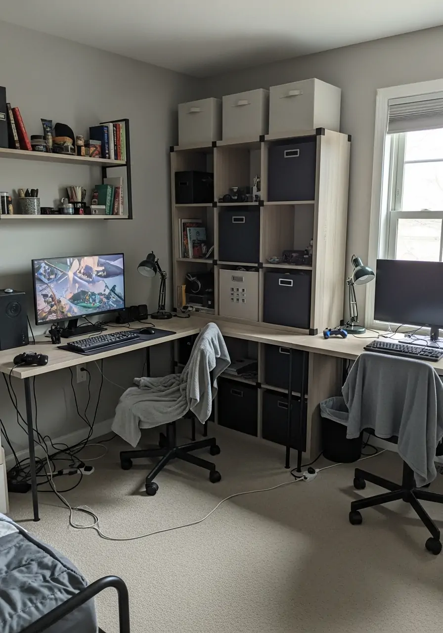 Modular Furniture Setup - 50 Boys Room Ideas for Teenagers