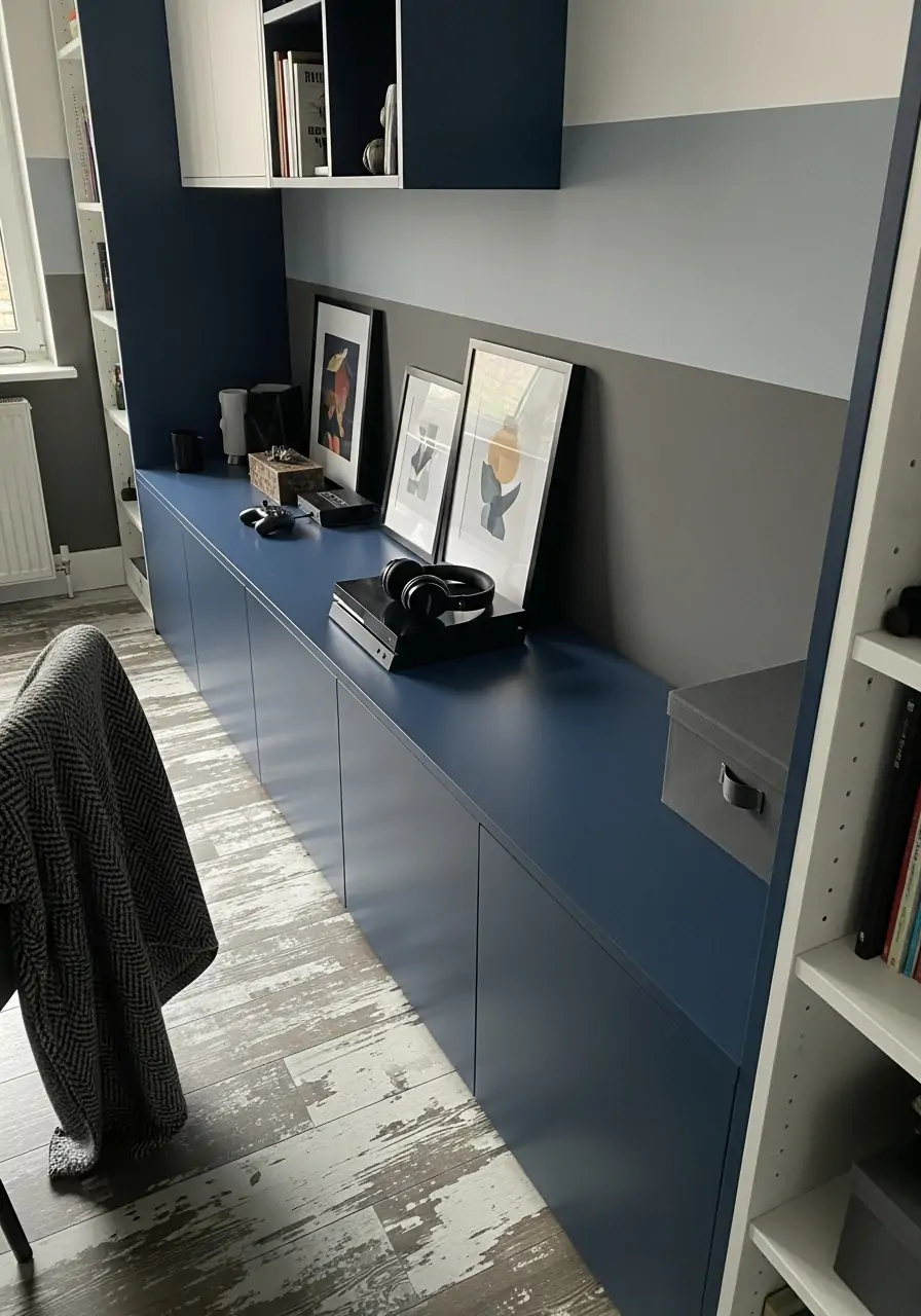 Low Storage Cabinets - 50 Boys Room Ideas for Teenagers