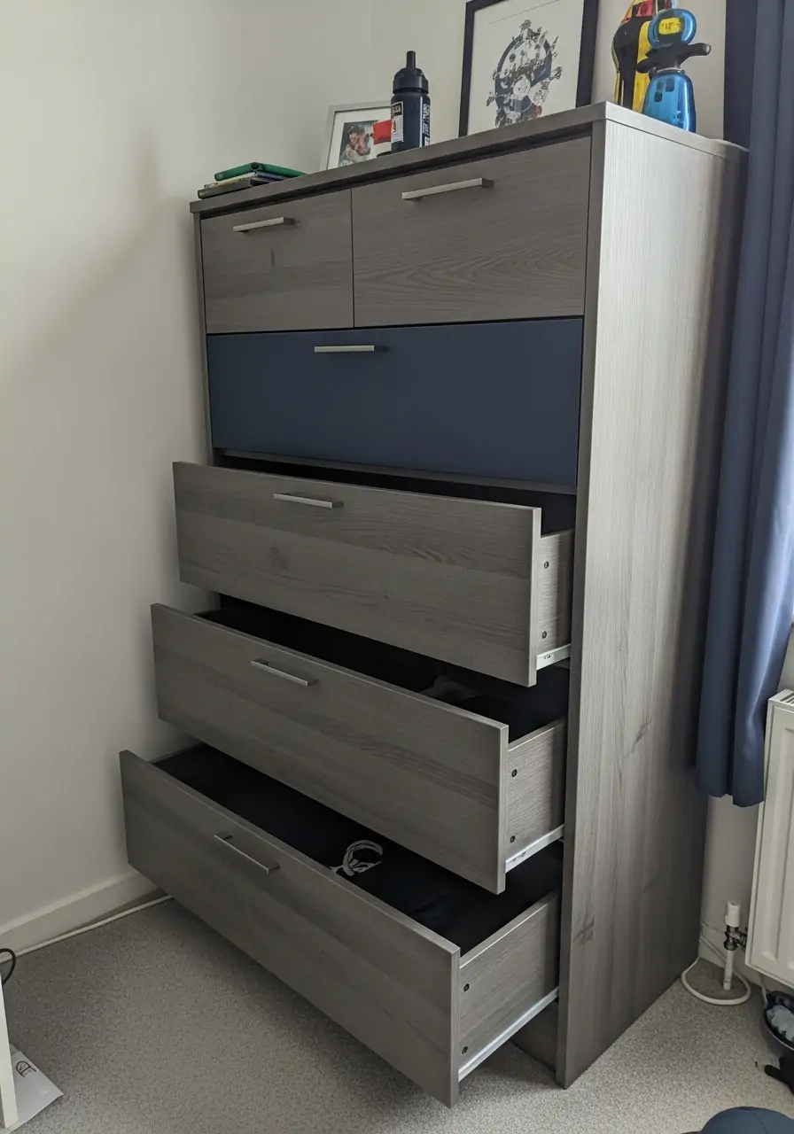 Tall Dresser Storage - 50 Boys Room Ideas for Teenagers