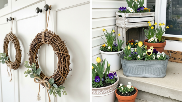 50 Farmhouse Spring Decor Ideas