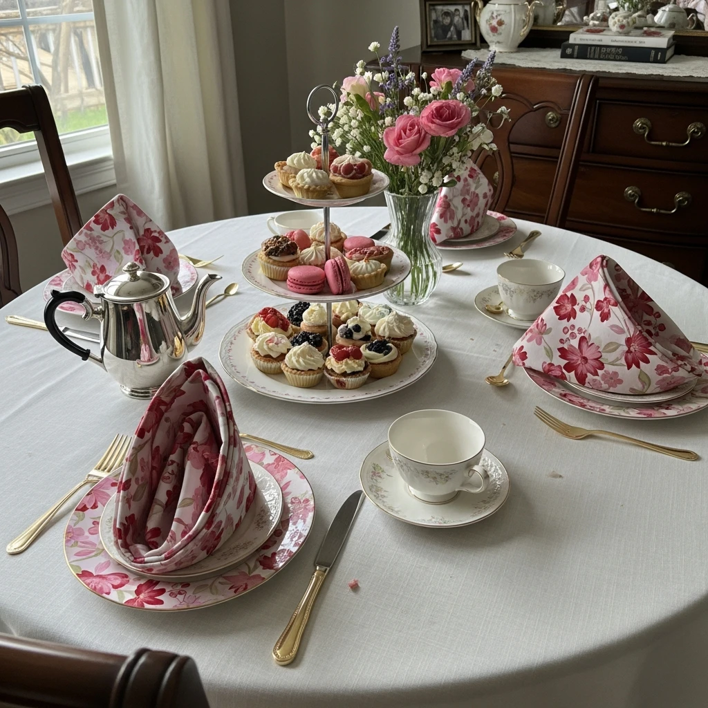 Galentine Tea Party - 50 Beautiful Galentines Tablescape Ideas for a Budget-Friendly Girls’ Night
