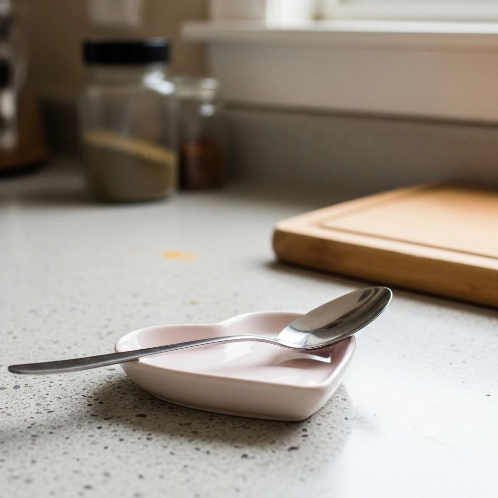 Valentine Spoon Rest - 50 Simple, Budget-Friendly Valentine Coffee Bar Ideas for a Cozy Home