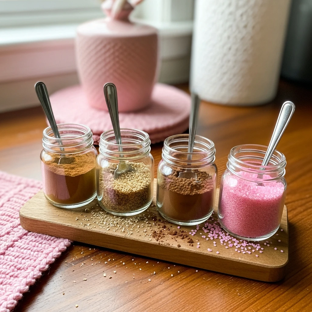 DIY Latte Spice Bar - 50 Simple, Budget-Friendly Valentine Coffee Bar Ideas for a Cozy Home
