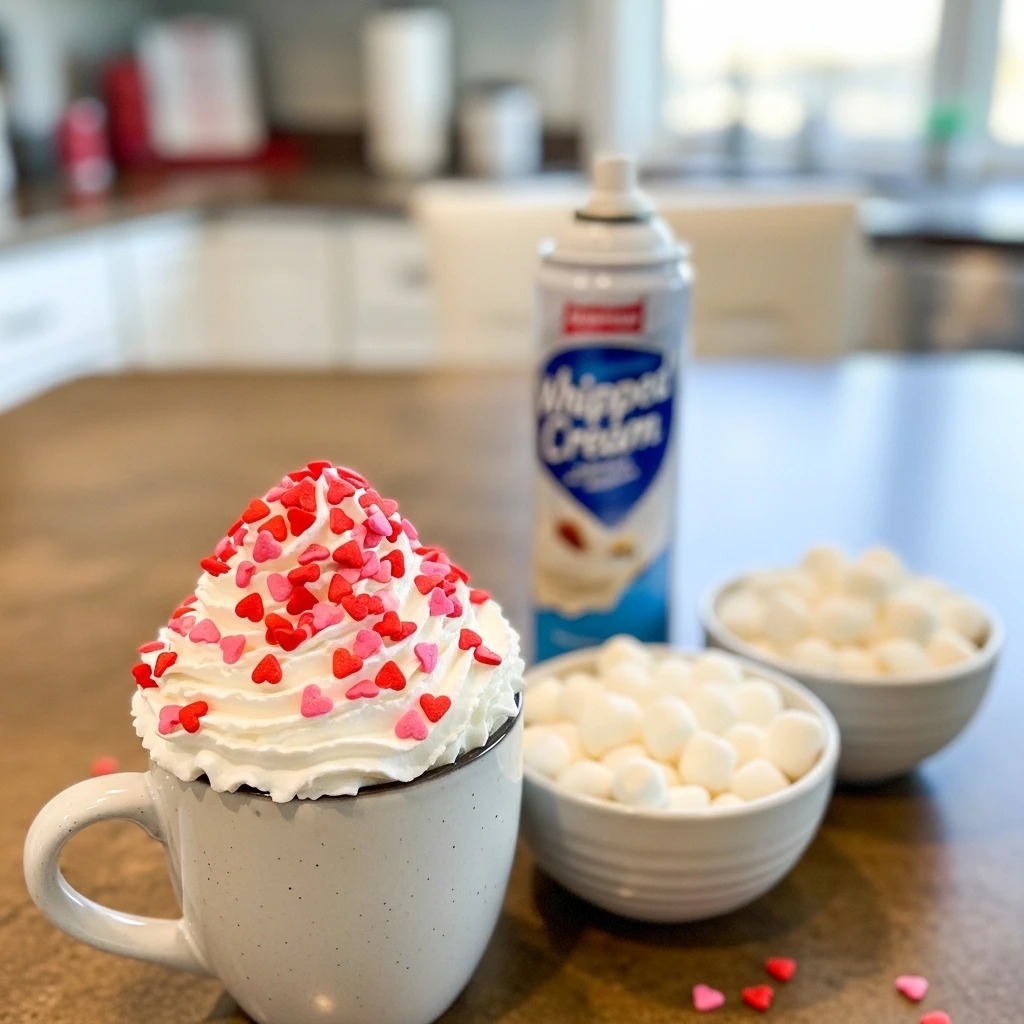 Hot Cocoa Valentine Upgrade - 50 Simple, Budget-Friendly Valentine Coffee Bar Ideas for a Cozy Home