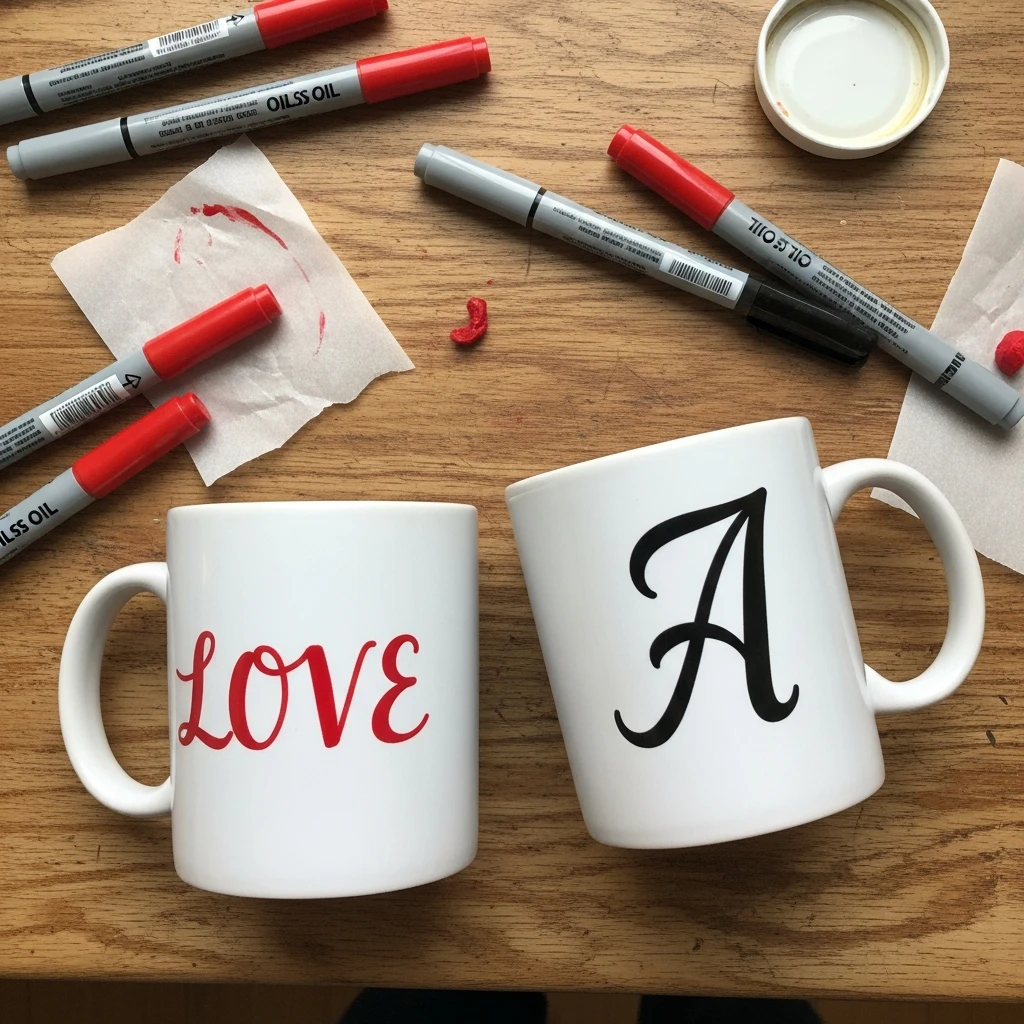 Personalized Coffee Mugs - 50 Beautiful Valentine Crafts for Adults: Budget DIY Ideas