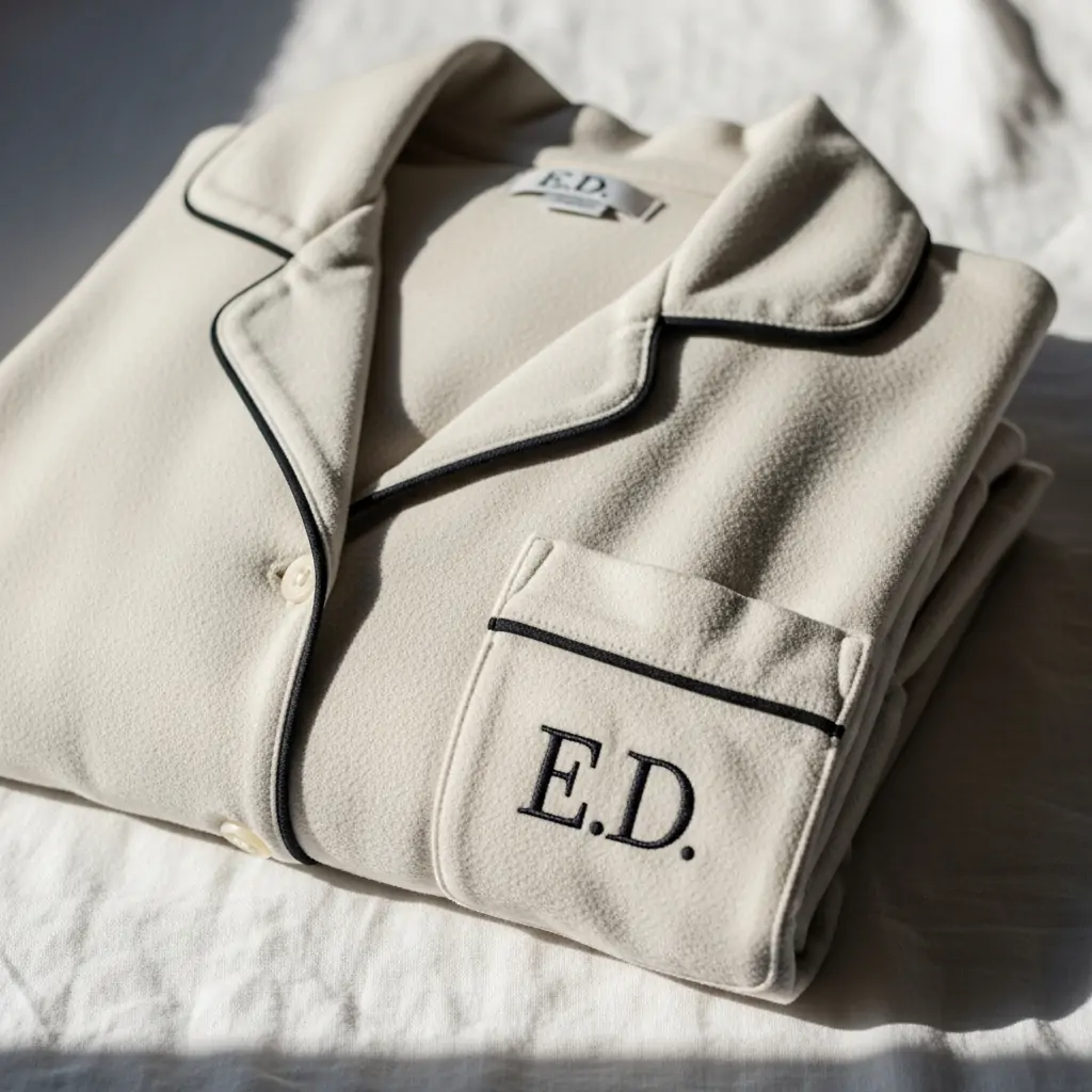 Monogrammed Cozy Pajamas - 50 Valentine’s Day Gifts for Girlfriend