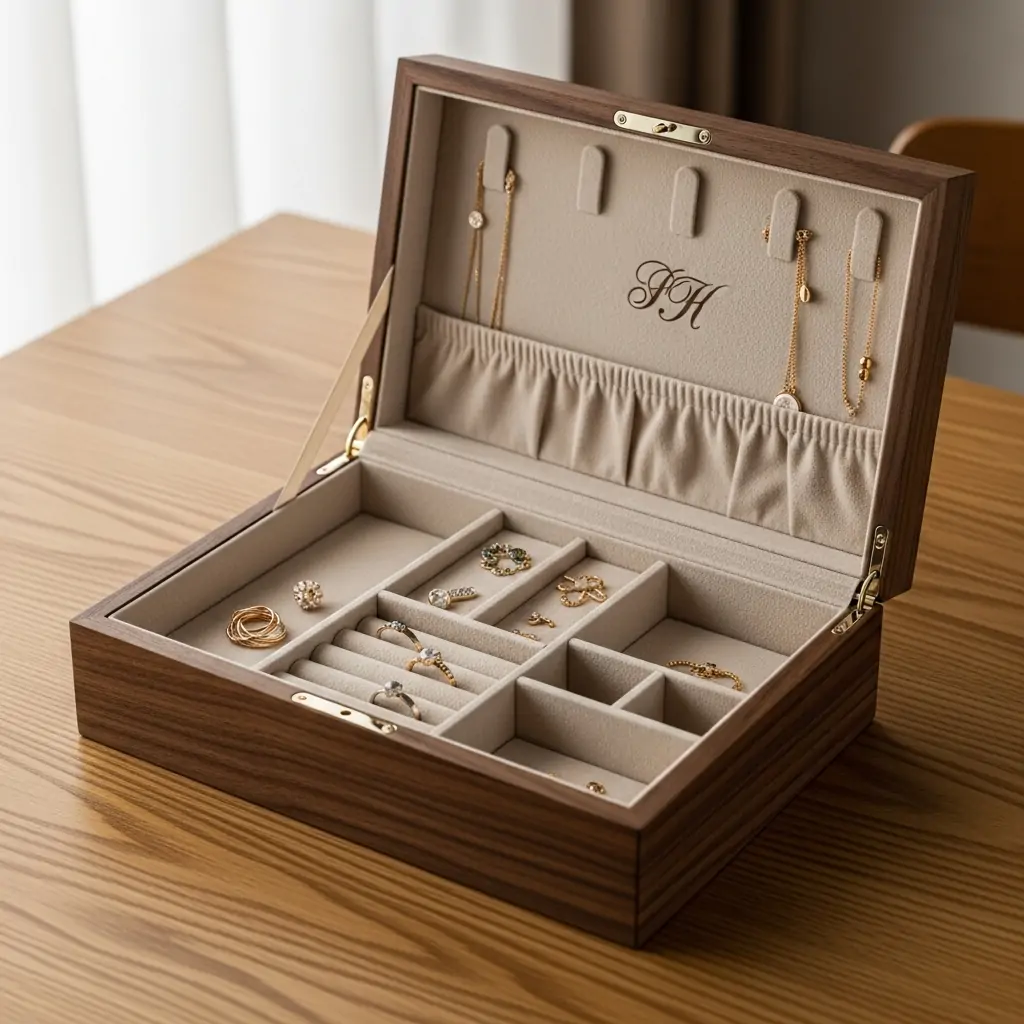 Keepsake Jewelry Storage Box - 50 Valentine’s Day Gifts for Girlfriend