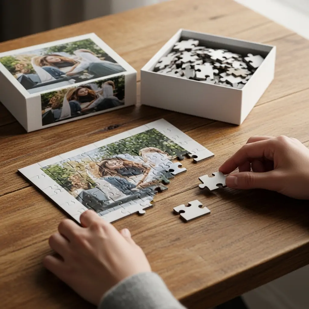 Personalized Photo Puzzle - 50 Valentine’s Day Gifts for Girlfriend