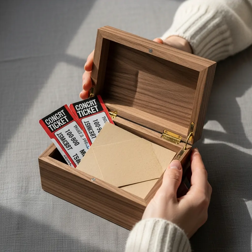 Concert Tickets Surprise - 50 Valentine’s Day Gifts for Girlfriend