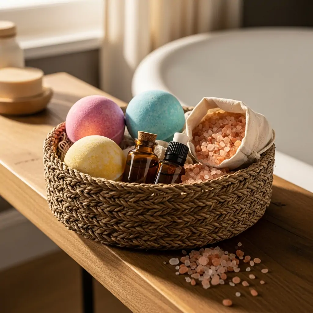 Bath & Spa Gift Set - 50 Valentine’s Day Gifts for Girlfriend