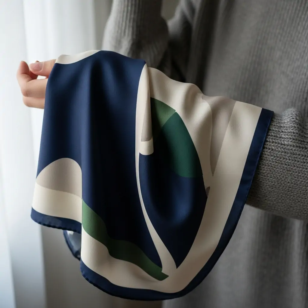 Luxury Silk Scarf - 50 Valentine’s Day Gifts for Girlfriend