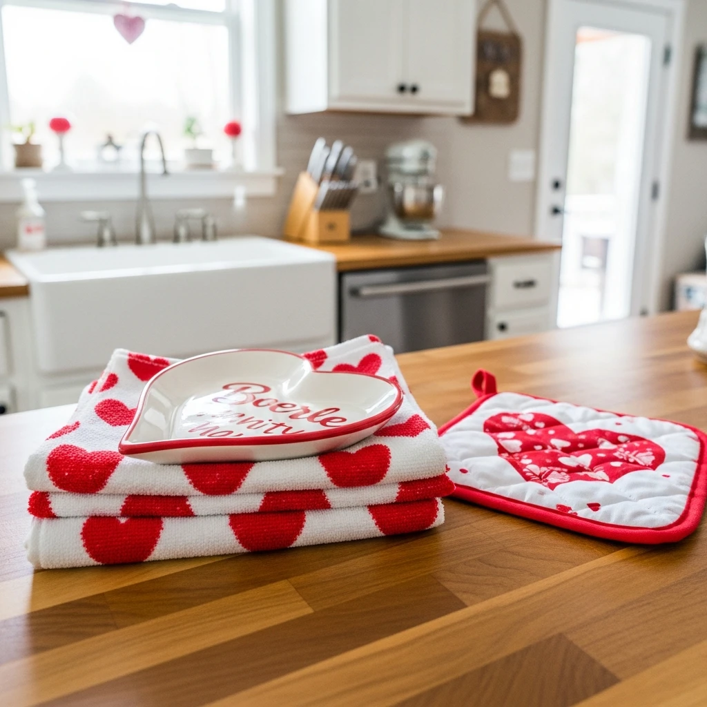 Festive Kitchen Accessories - 50 Budget-Friendly & Beautiful Valentines Day Decorations for a Cozy Home