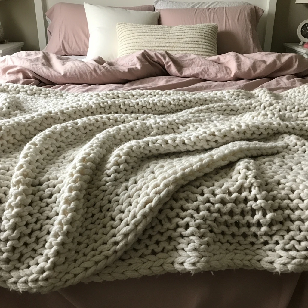 Layered Bed Throw - 50 Budget-Friendly & Beautiful Valentines Day Decorations for a Cozy Home
