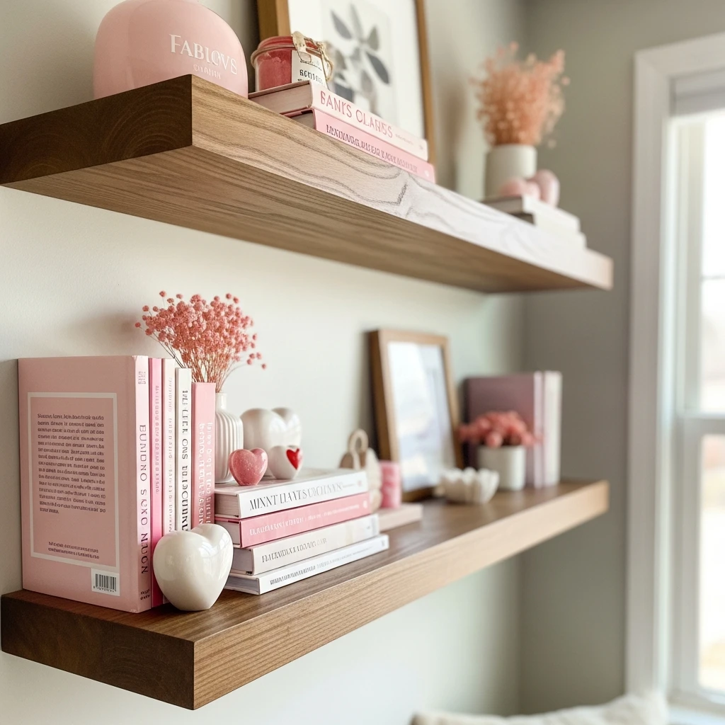 Quick Shelf Refresh - 50 Budget-Friendly & Beautiful Valentines Day Decorations for a Cozy Home