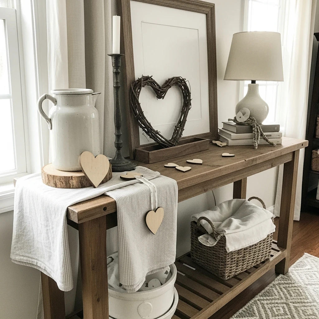 Cozy Farmhouse Love - 50 Budget-Friendly & Beautiful Valentines Day Decorations for a Cozy Home