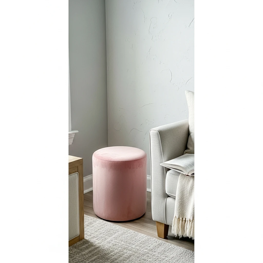 Blush Accent Furniture - 50 Budget-Friendly & Beautiful Valentines Day Decorations for a Cozy Home