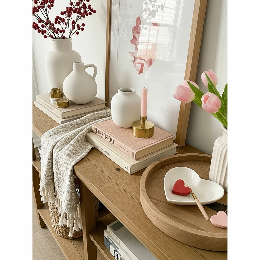 Curated Magazine Look - 50 Budget-Friendly & Beautiful Valentines Day Decorations for a Cozy Home