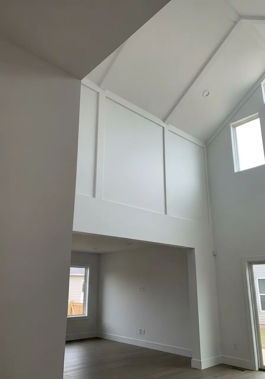 Modern Clean Lines - 50 Vaulted Ceiling Living Room Ideas