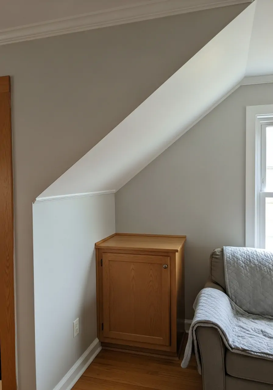 Bright White Ceiling Paint - 50 Half Vaulted Ceiling Living Room Ideas That Look Amazing