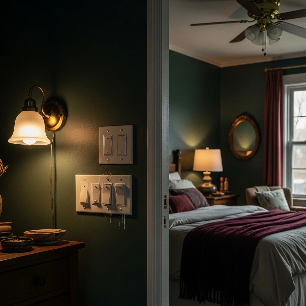 Use Dimmers Everywhere - 50 Cozy Moody Romantic Bedroom Ideas