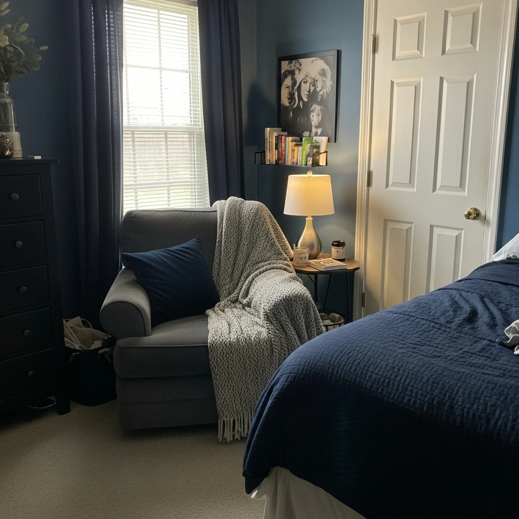 Create a Quiet Nook - 50 Cozy Moody Romantic Bedroom Ideas