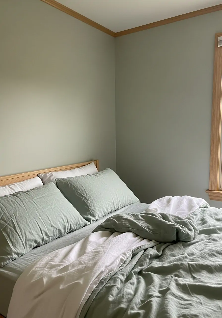 Soft Sage Wall Paint - 50 Spring Bedroom Ideas for a Fresh Refresh