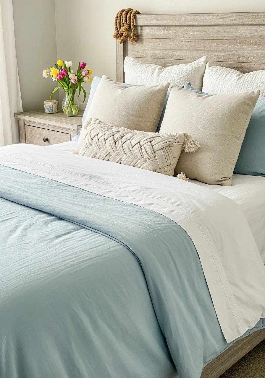 Coastal Spring Style - 50 Spring Bedroom Ideas for a Fresh Refresh