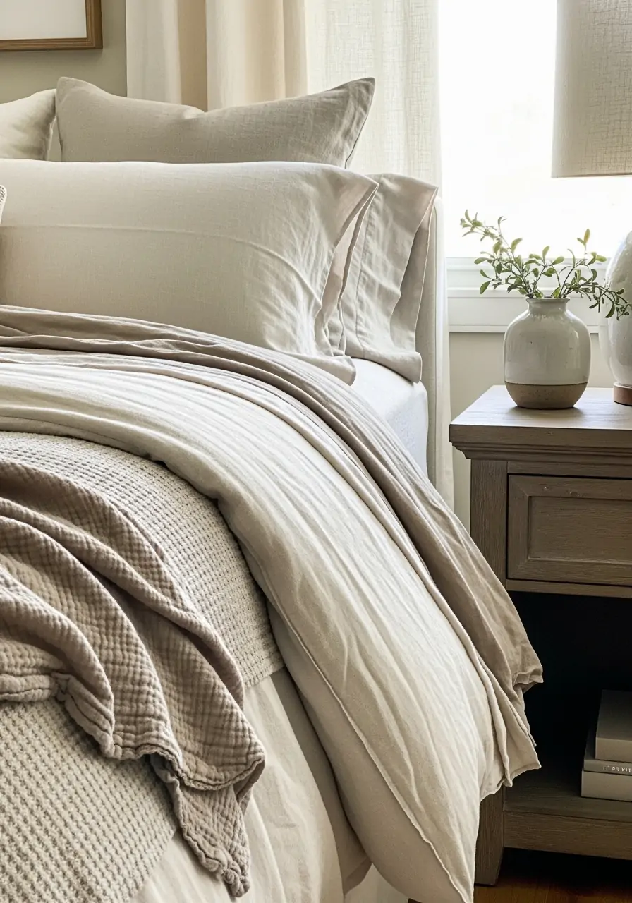 Neutral Spring Palette - 50 Spring Bedroom Ideas for a Fresh Refresh