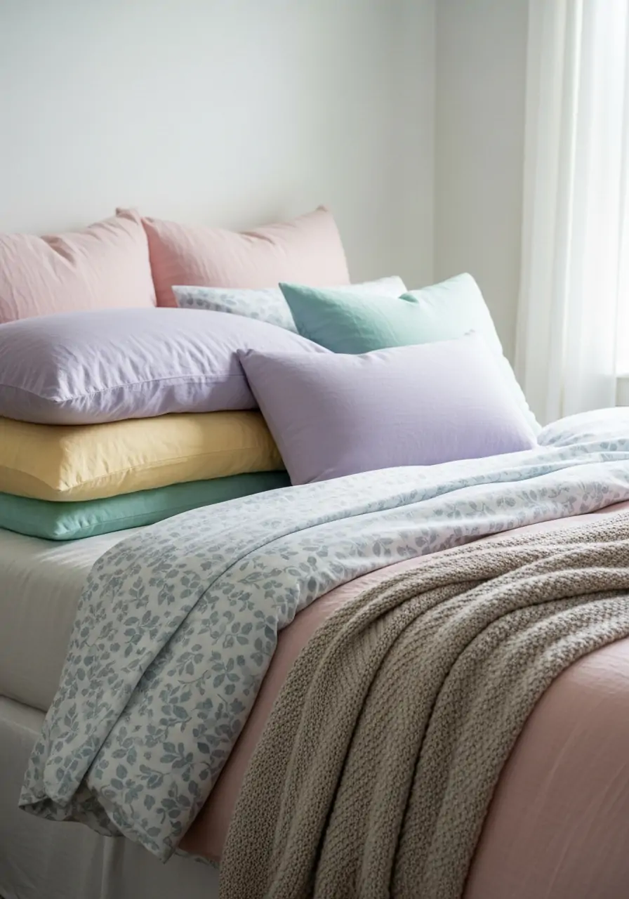 Pastel Color Palette - 50 Spring Bedroom Ideas for a Fresh Refresh
