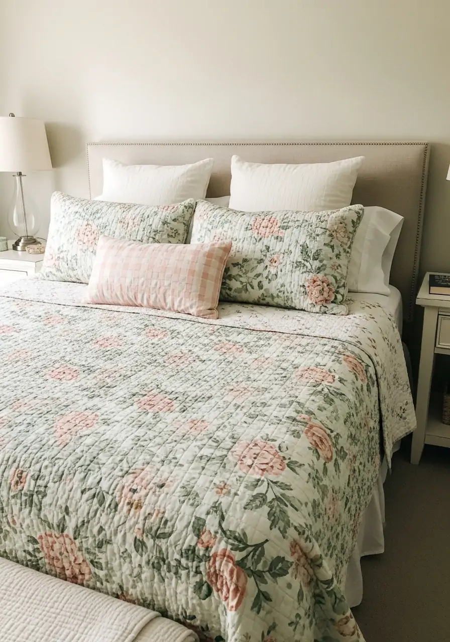Spring Floral Bedding - 50 Spring Bedroom Ideas for a Fresh Refresh