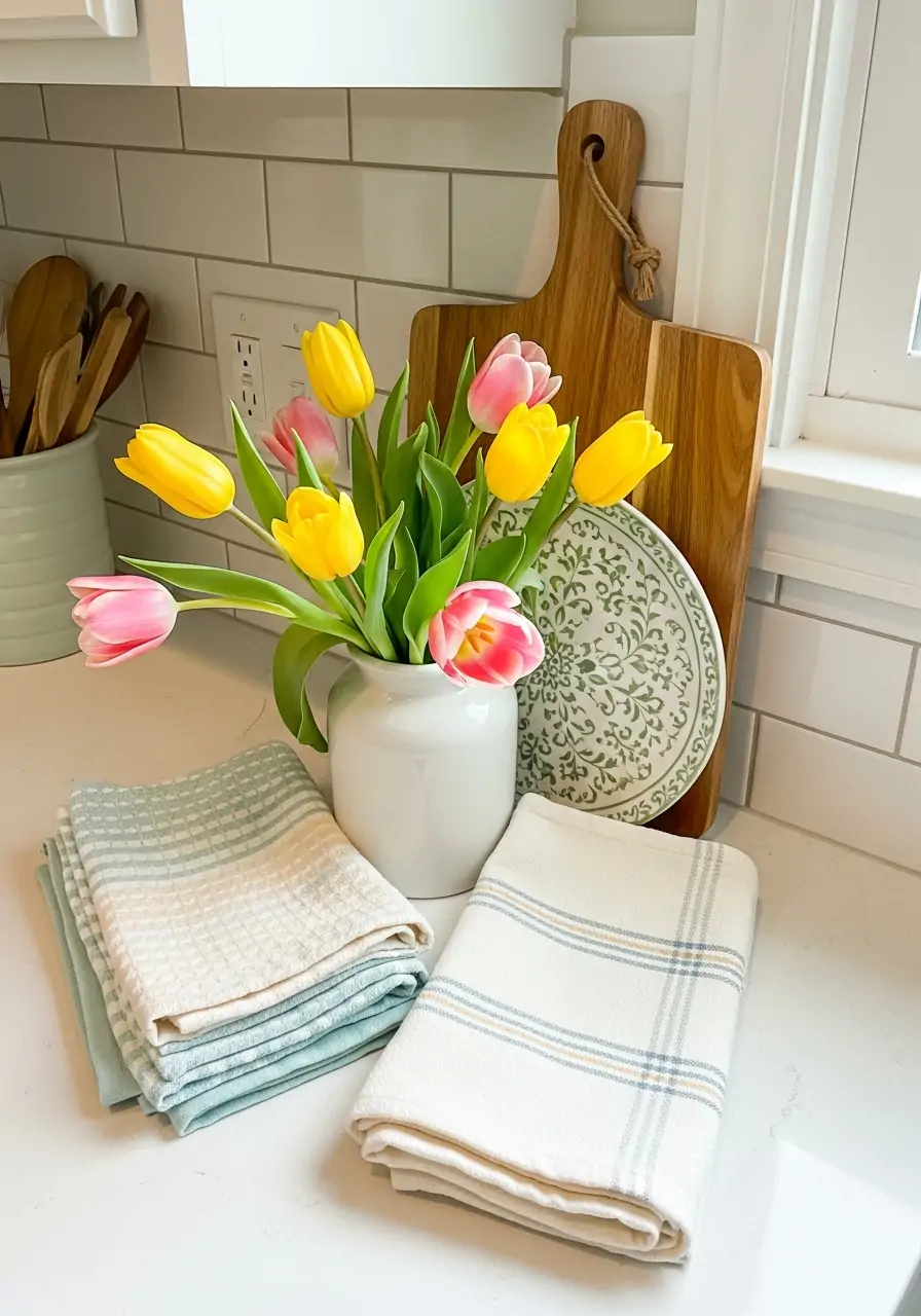 Kitchen Seasonal Touches - 50 Spring Decorating Ideas for the Home