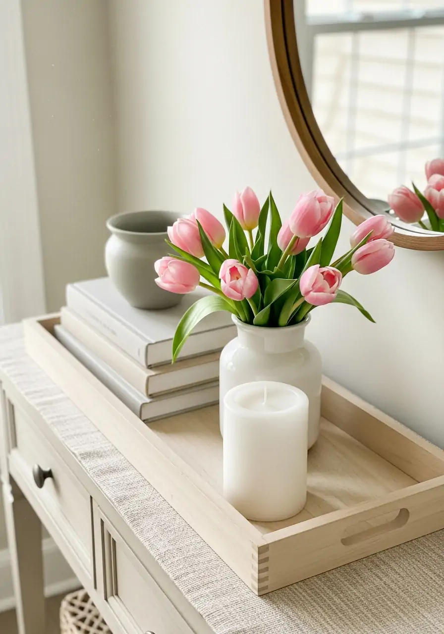 Decorative Trays - 50 Spring Decorating Ideas for the Home