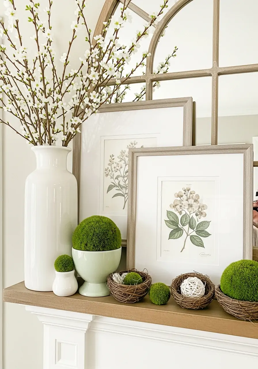 Layered Decor Heights - 50 Spring Decorating Ideas for the Home