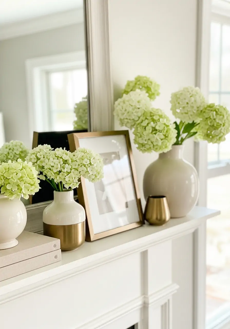 Subtle Metallic Accents - 50 Spring Decorating Ideas for the Home