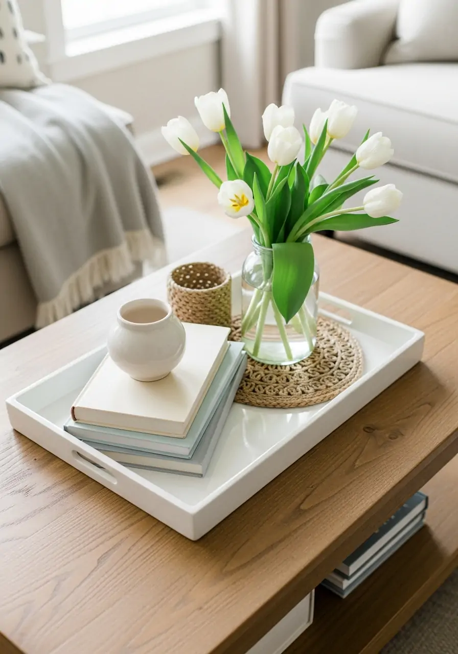 Coffee Table Refresh - 50 Spring Decorating Ideas for the Home