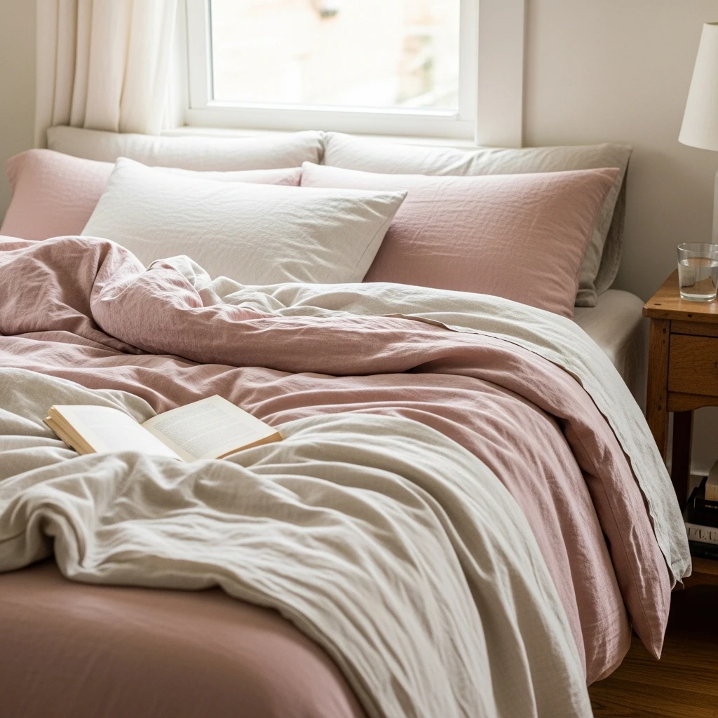 Linen Bedding Luxury - 50 Simple, Budget-Friendly Ways to Create a Cozy, Romantic Bedroom
