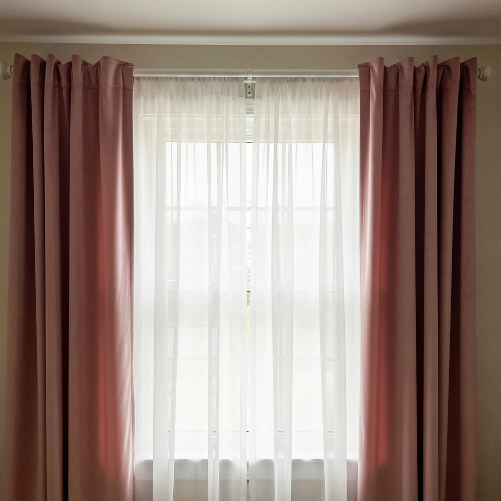 Double Curtain Rods - 50 Simple, Budget-Friendly Ways to Create a Cozy, Romantic Bedroom