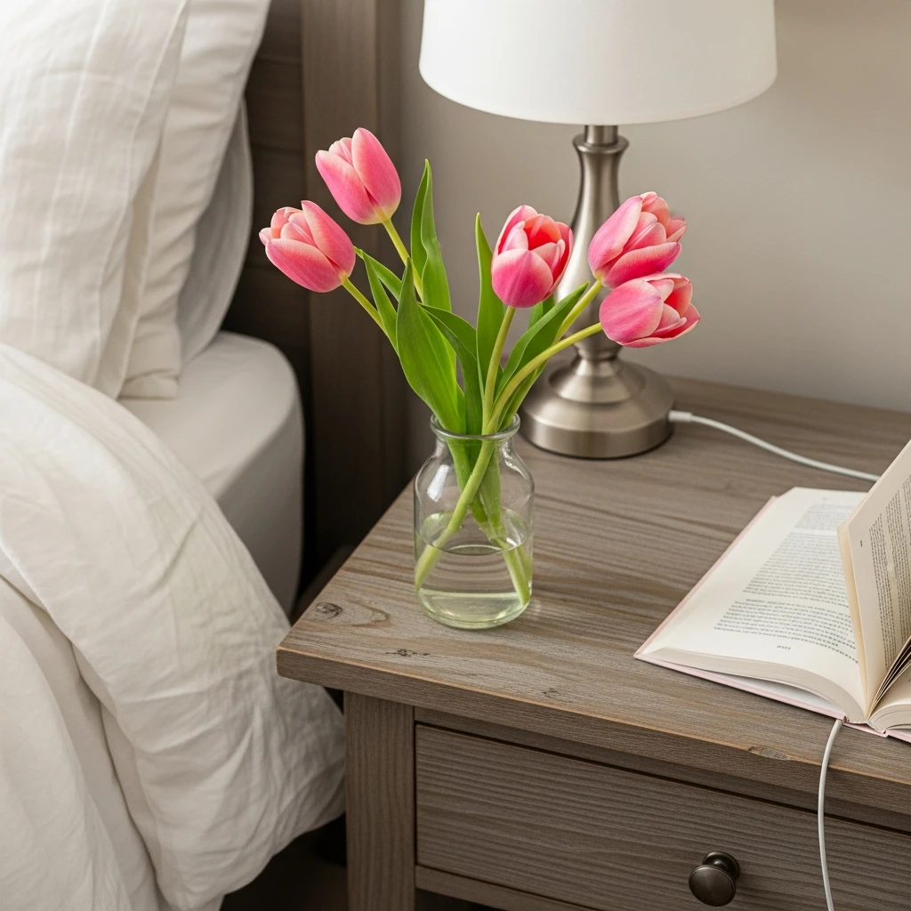 Fresh Flowers Routine - 50 Simple, Budget-Friendly Ways to Create a Cozy, Romantic Bedroom