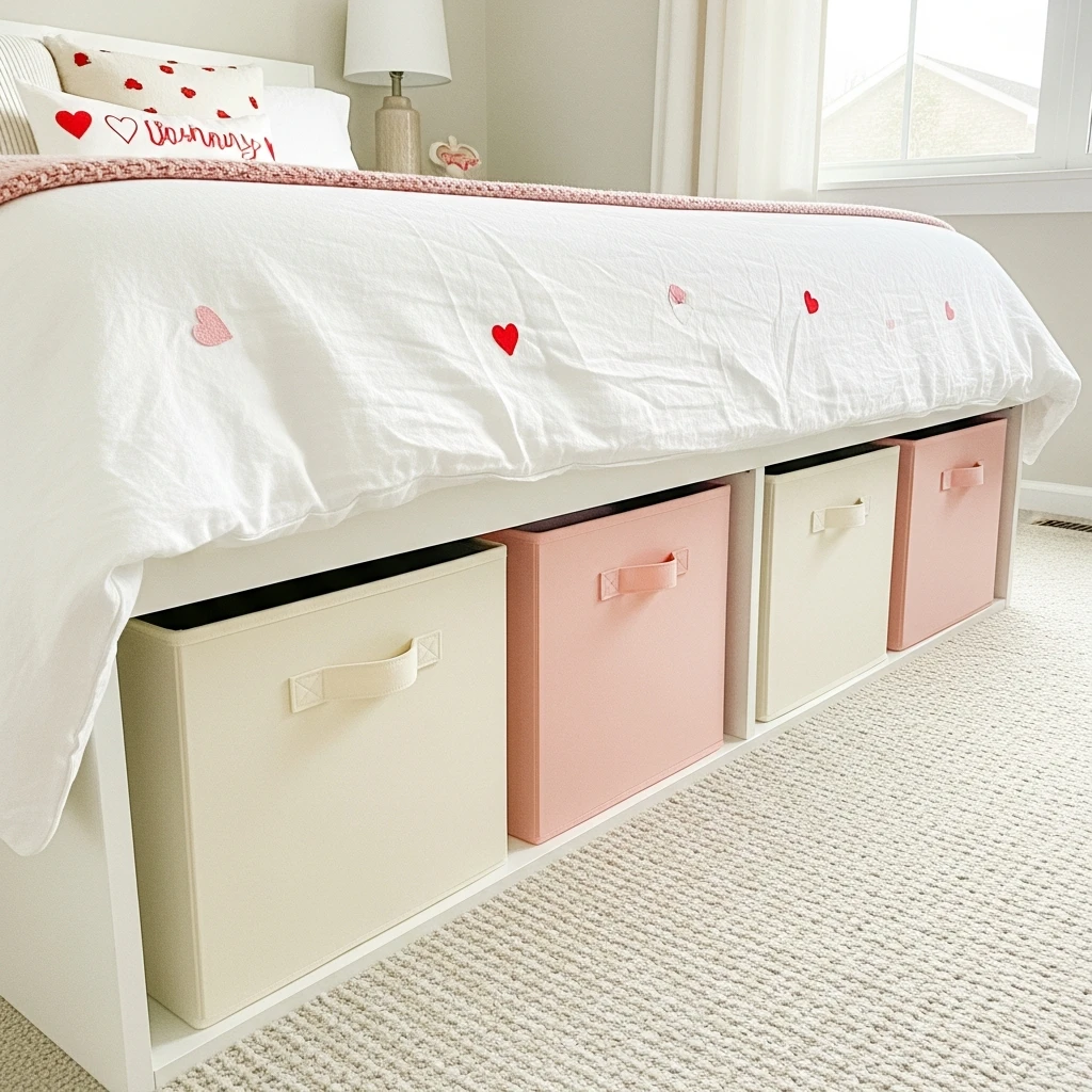 Under-Bed Storage Makeover - 50 Simple, Budget-Friendly Ways to Create a Cozy, Romantic Bedroom