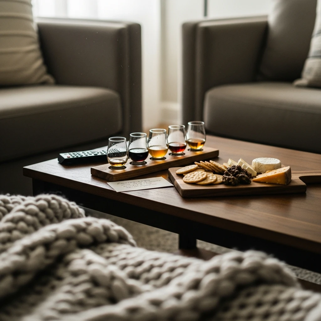 Home Tasting Experience - 50 Simple, Budget-Friendly Valentine's Gifts He Will Actually Use